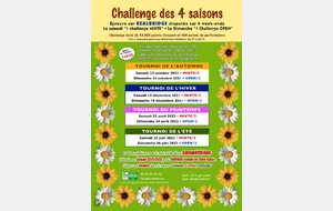 CHALLENGE DES 4 SAISONS - HIVER  - Mixte x 2 