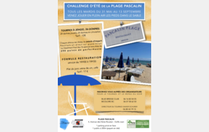 Challenge d'été plage pascalin