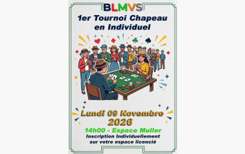 1er tournoi au chapeau  BLMVS