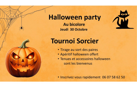 Halloween au bicolore