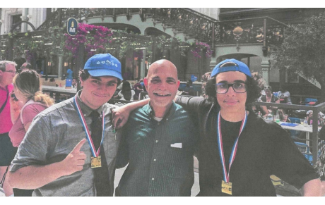 Deux lycéens du lycée Pierre et Marie Curie de Menton, champions de France